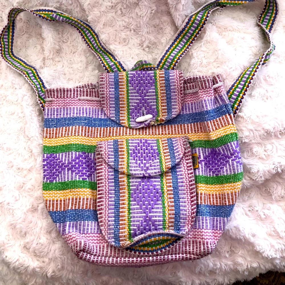 Smaller size original hemp backpack - Picture 1 of 6